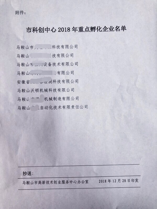 沃頓機(jī)械榮獲”重點(diǎn)企業(yè)”稱號(hào)